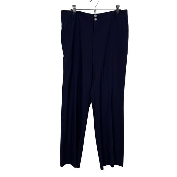Lauren Ralph Lauren Pants - Lauren Ralph Lauren Navy Wool Blend Blue Dress Pants Women’s 12